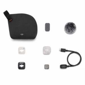 Micrófono Lapela DJI Mic Mini 2S USB-C Inalámbrico Para Smartphone - Negro (2 TX + 1 MOBILE RX + CHARGING CASE) - Imagen 4