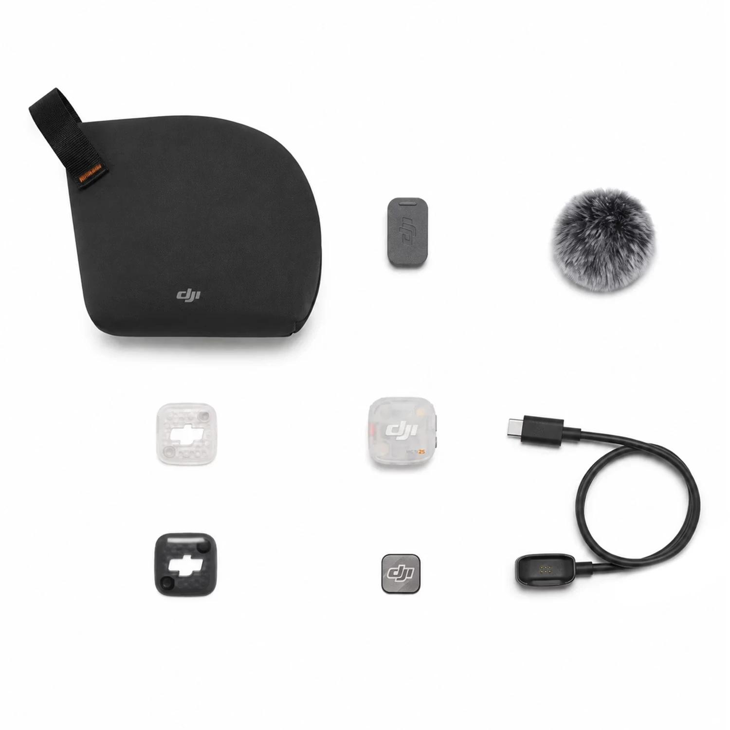 Micrófono Lapela DJI Mic Mini 2S USB-C Inalámbrico Para Smartphone - Negro (2 TX + 1 MOBILE RX + CHARGING CASE) - Imagen 4