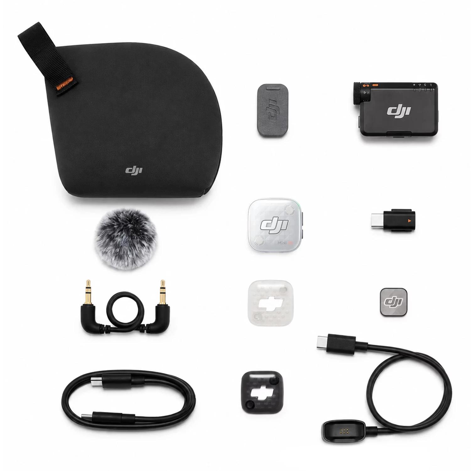Micrófono Lapela DJI Mic Mini 2S USB-C Inalámbrico Para Smartphone - Negro (1 TX + 1 RX) - Imagen 5