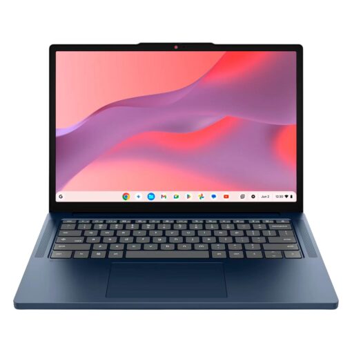 Notebook Lenovo IdeaPad Slim 3 Chromebook MediaTek Kompanio 540 4GB RAM 64GB eMMC Tela 15.6" WUXGA ChromeOS Azul - 83SX0000US