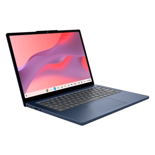 Alternative view of Notebook Lenovo IdeaPad Slim 3 Chromebook MediaTek Kompanio 540 4GB RAM 64GB eMMC Tela 15.6" WUXGA ChromeOS Azul - 83SX0000US
