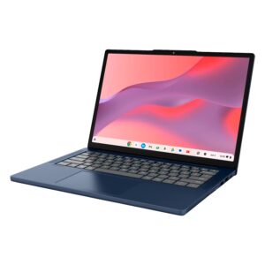 Notebook Lenovo IdeaPad Slim 3 Chromebook MediaTek Kompanio 540 4GB RAM 64GB eMMC Tela 15.6" WUXGA ChromeOS Azul - 83SX0000US - Imagen 3