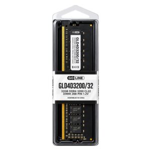 Memória RAM Goline 32GB DDR4 3200 MHz - GLD4D3200/32 - Imagen 2