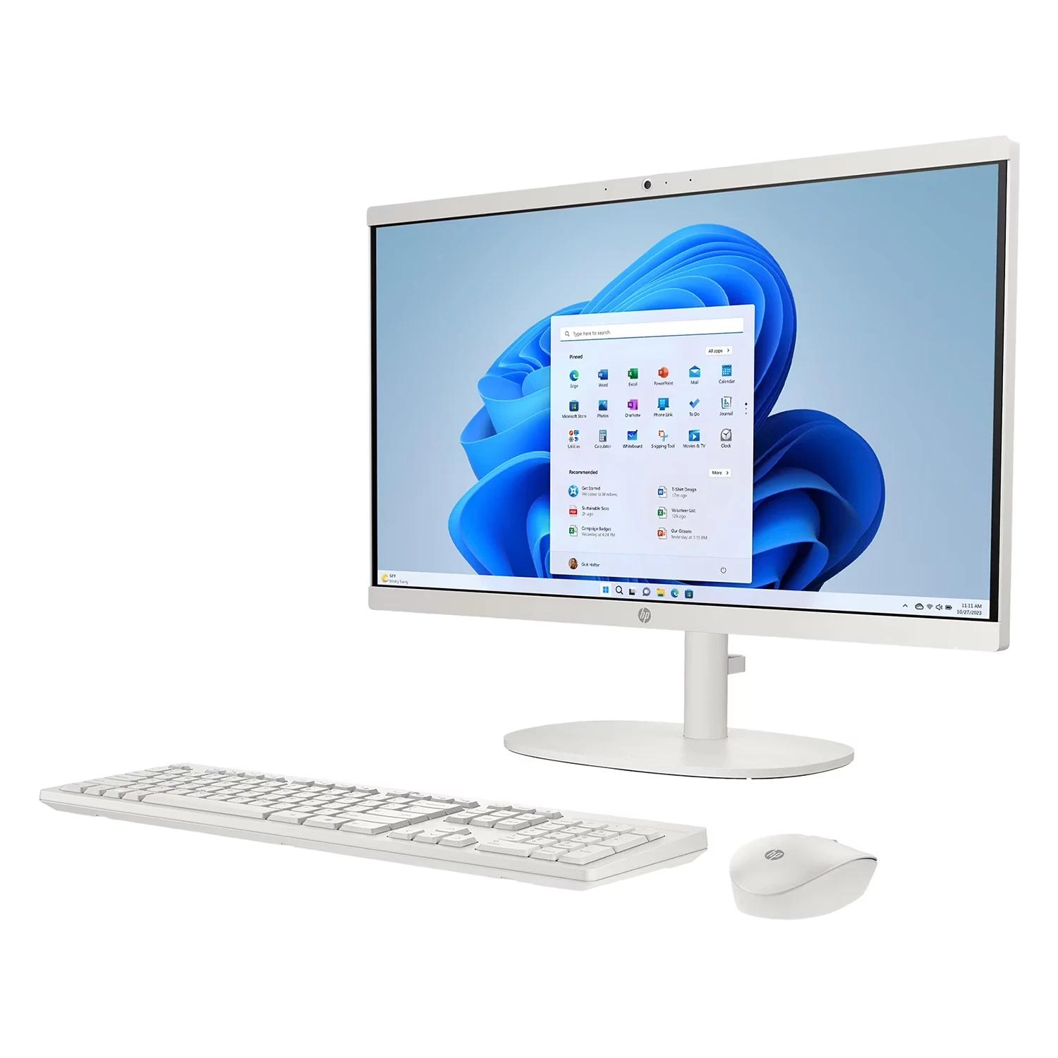 ALL IN ONE HP 22-DG0023W INTEL N200 8GB/128 SSD/21.5"FHD/W11 WHITE - Imagen 3