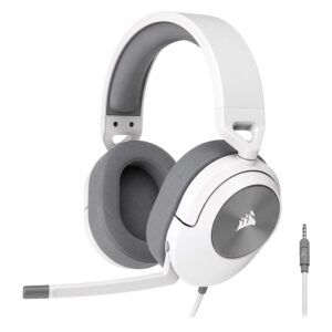 Headset Gamer Corsair HS55 CA-9011390-WW USB P2 3.5mm - Branco