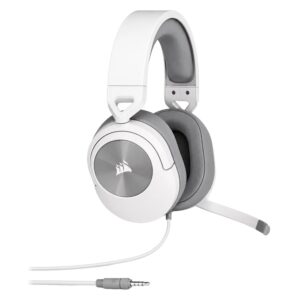 Headset Gamer Corsair HS55 CA-9011390-WW USB P2 3.5mm - Branco - Imagen 3