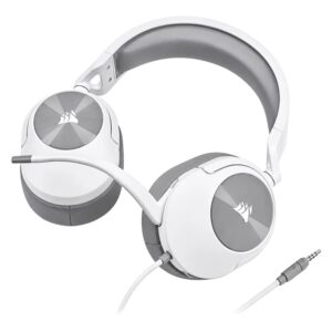 Headset Gamer Corsair HS55 CA-9011390-WW USB P2 3.5mm - Branco - Imagen 4