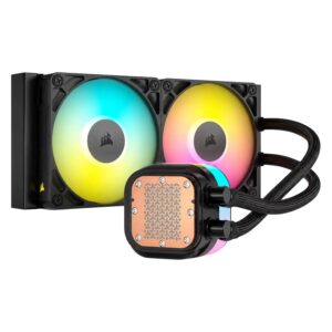 Water Cooler Para Procesador Corsair Icue Link Titan 240 RX AIO RGB - Negro - Imagen 3