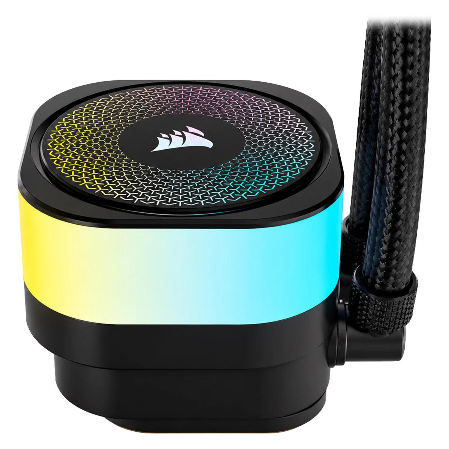 Water Cooler Para Procesador Corsair Icue Link Titan 240 RX AIO RGB - Negro - Imagen 4
