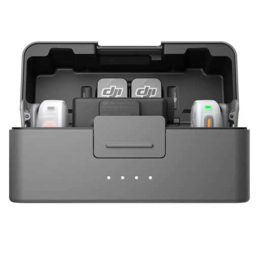 Micrófono Lapela DJI Mic Mini 2S USB-C Inalámbrico Para Smartphone - Negro (2 TX + 1 RX + CHARGING CASE)