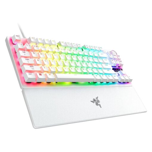 Alternative view of Teclado Gamer Razer Huntsman V3 Pro TKL RZ03-05521100-R3U1 RGB USB - Blanco