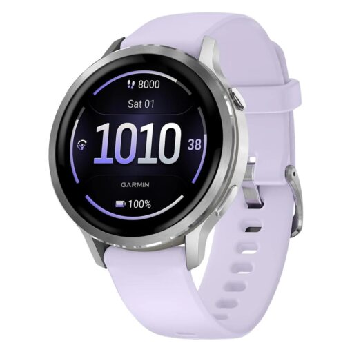 Smartwatch Garmin Venu 4 010-03013-01 45mm - Plata Y Morado
