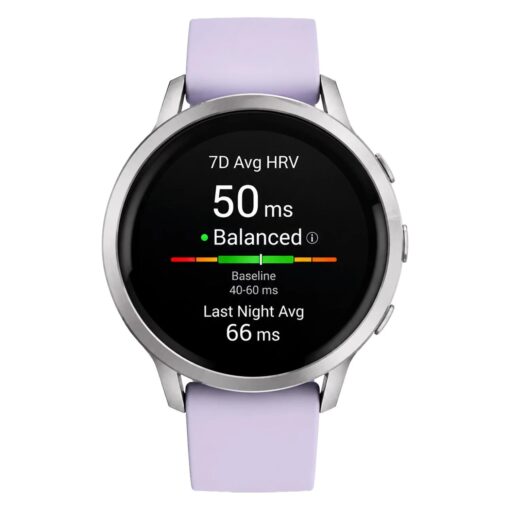Alternative view of Smartwatch Garmin Venu 4 010-03013-01 45mm - Plata Y Morado