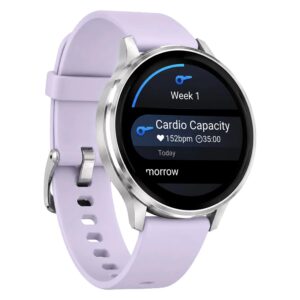 Smartwatch Garmin Venu 4 010-03013-01 45mm - Prata e Roxo - Imagen 3