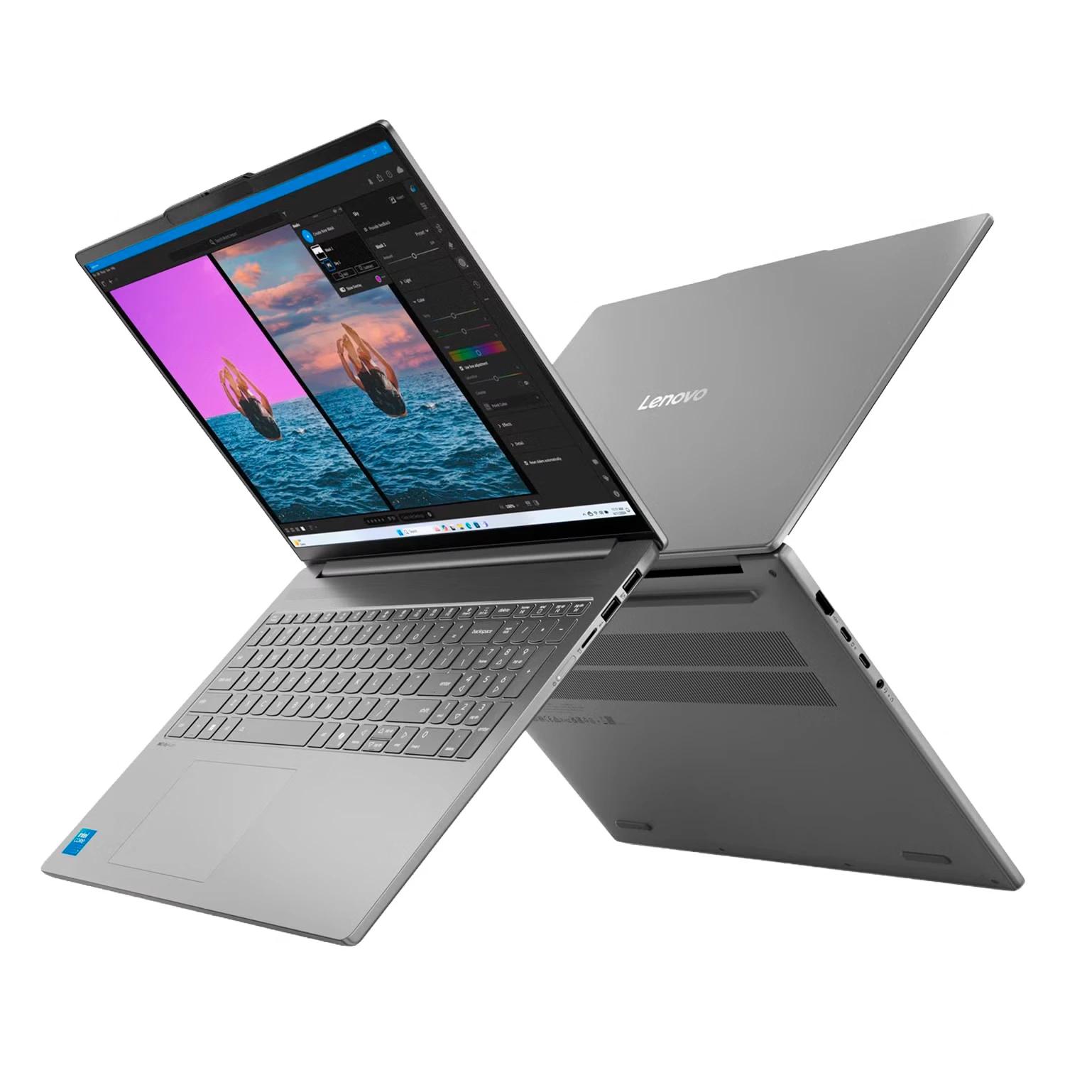 Notebook Lenovo IdeaPad Slim 5 Intel Core 7-240 16GB RAM 512GB SSD Pantalla 16" WUXGA Windows 11 Inglés Gris - 83J1002SUS - Imagen 4