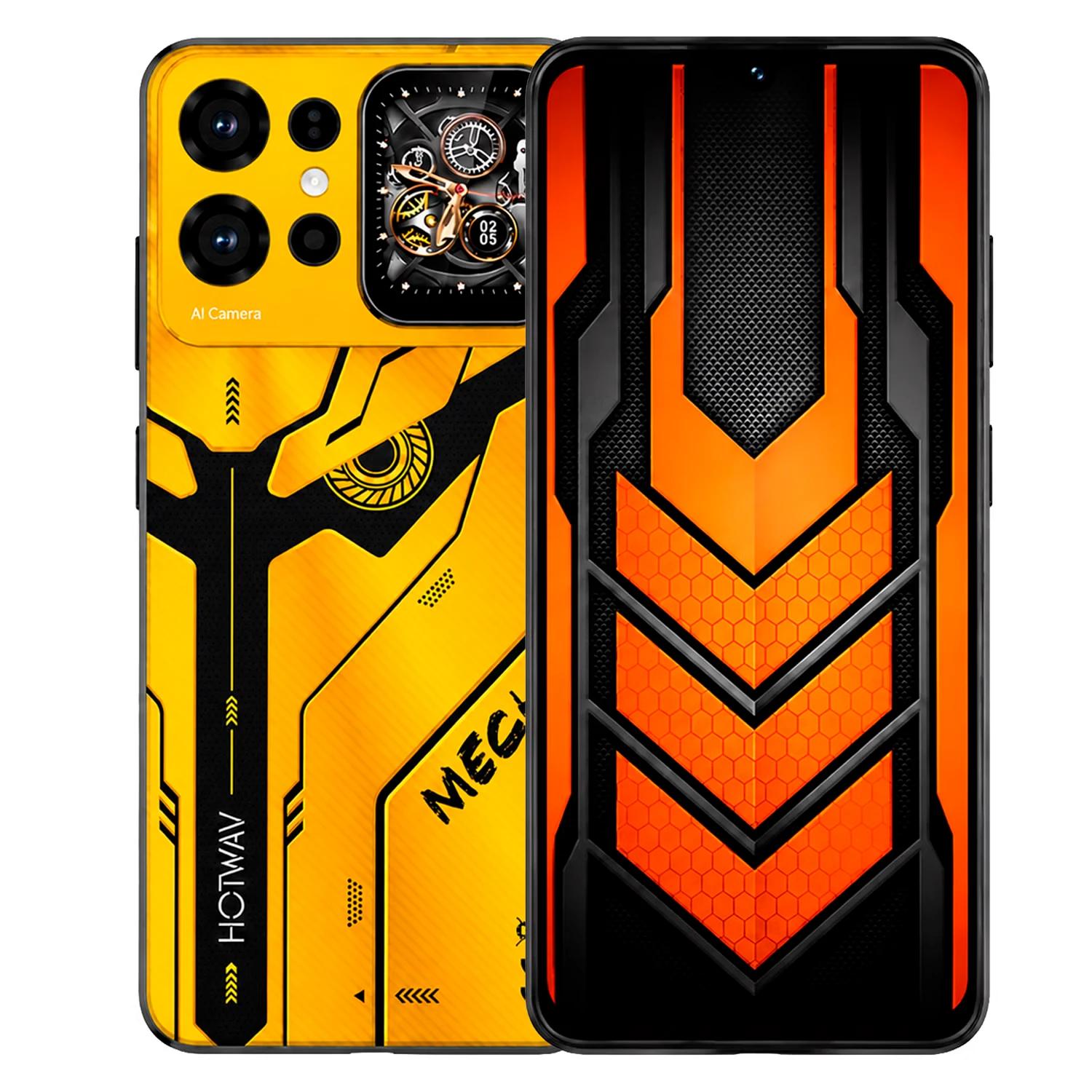 Smartphone Hotwav X100 MeCha 128GB 6GB RAM Dual SIM Pantalla 6.75" - Dorado