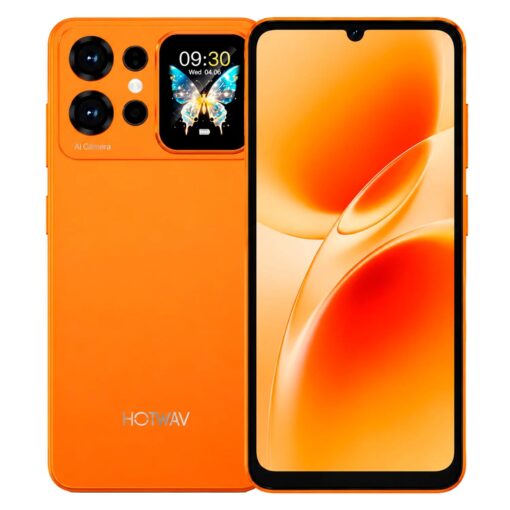 Smartphone Hotwav X100 SE 64GB 4GB RAM Dual SIM Pantalla 6.75" - Naranja