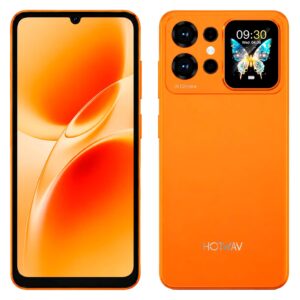 Smartphone Hotwav X100 SE 64GB 4GB RAM Dual SIM Pantalla 6.75" - Naranja - Imagen 4