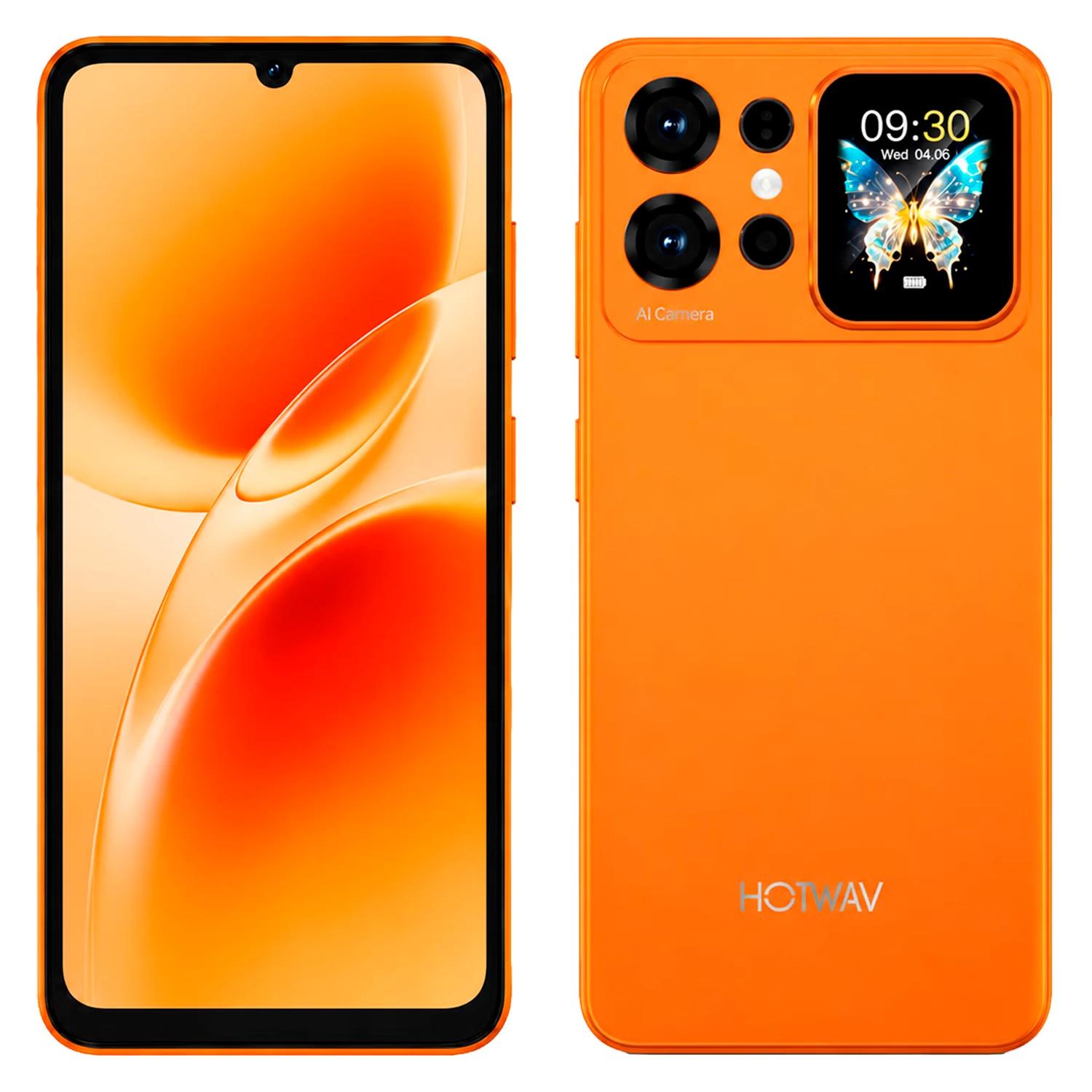 Smartphone Hotwav X100 SE 64GB 4GB RAM Dual SIM Pantalla 6.75" - Naranja - Imagen 4