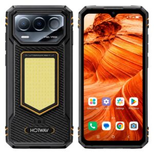 Smartphone Hotwav T8 64GB 4GB RAM Dual SIM NFC Tela 6.75" - Laranja - Imagen 4