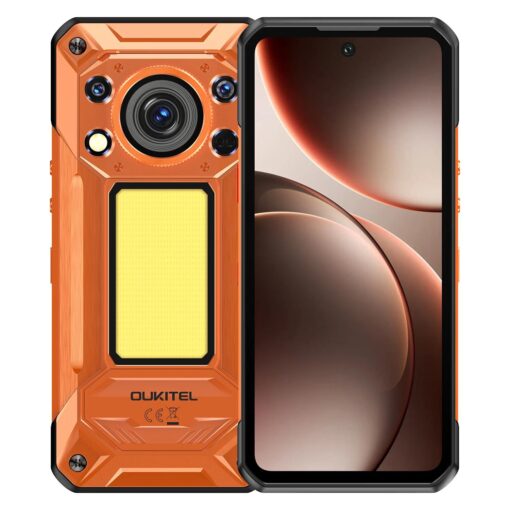 Smartphone Oukitel WP500 1TB 12GB RAM Dual SIM Pantalla 6.8" - Naranja