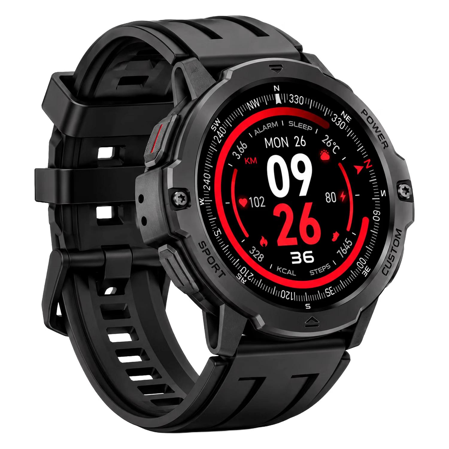 Smartwatch Oukitel BT16 46mm - Preto - Imagen 3