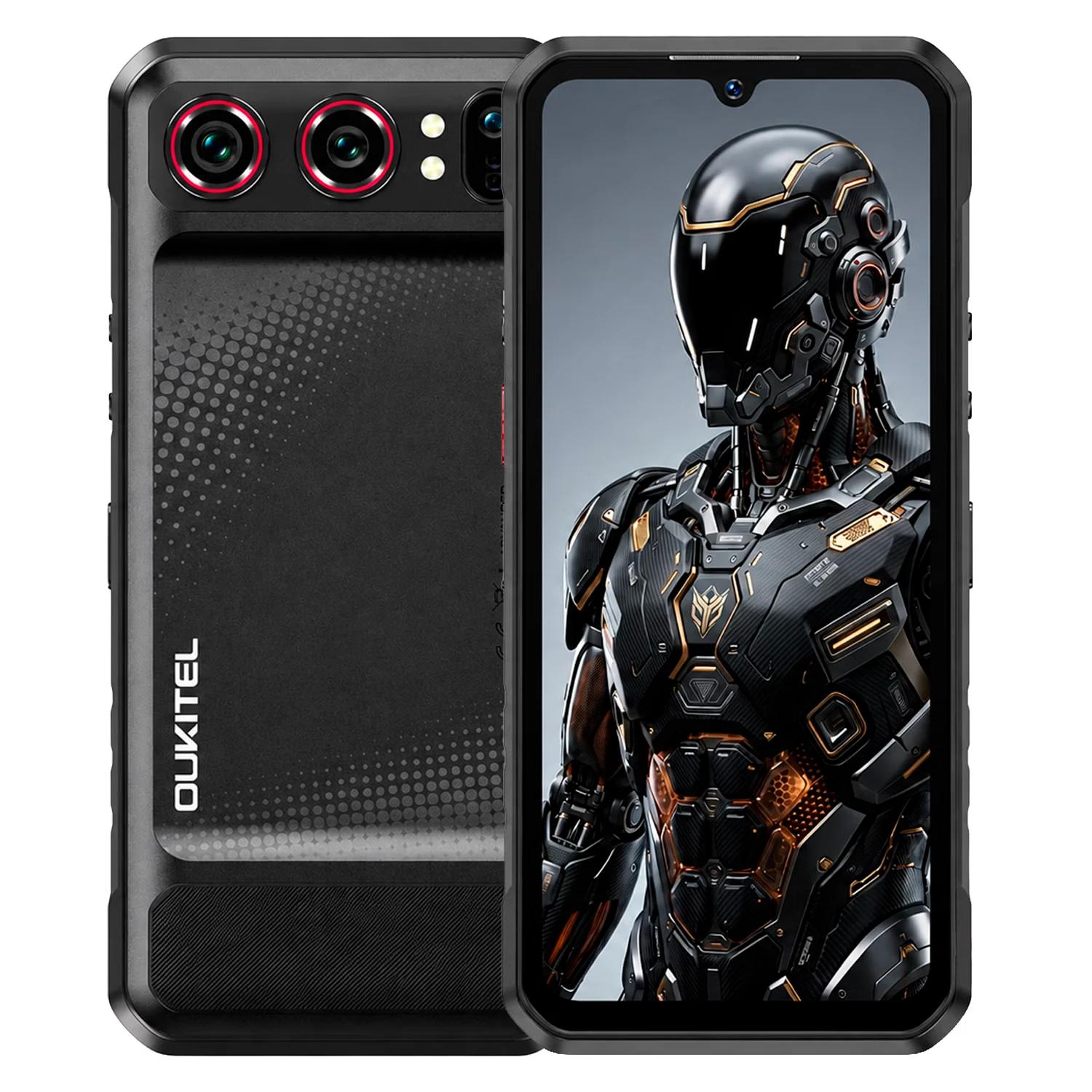 Smartphone Oukitel WP68 512GB 12GB RAM Dual SIM Pantalla 6.88" - Negro