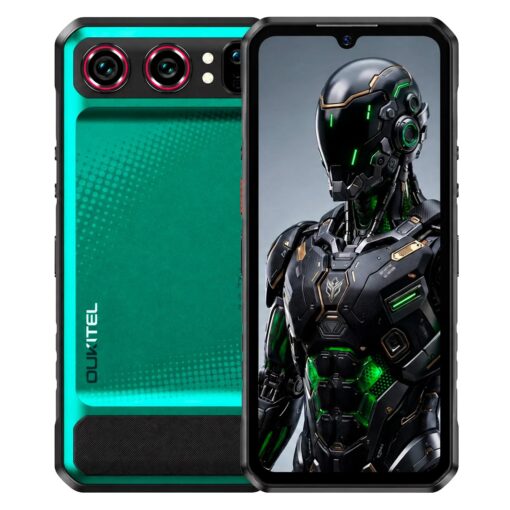 Smartphone Oukitel WP68 512GB 12GB RAM Dual SIM Pantalla 6.88" - Verde