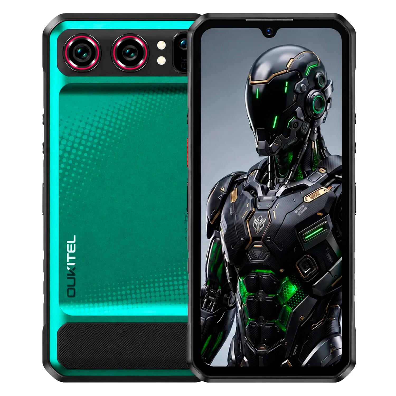 Smartphone Oukitel WP68 512GB 12GB RAM Dual SIM Pantalla 6.88" - Verde