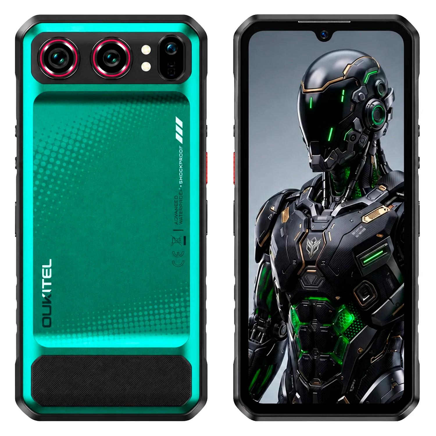 Smartphone Oukitel WP68 512GB 12GB RAM Dual SIM Pantalla 6.88" - Verde - Imagen 4