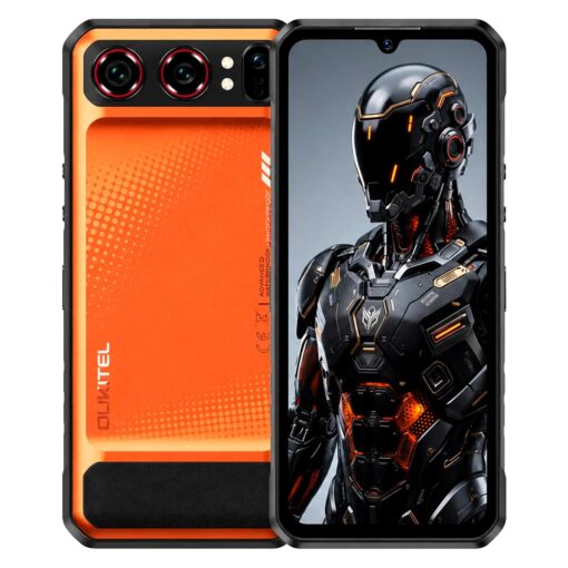 Smartphone Oukitel WP68 512GB 12GB RAM Dual SIM Pantalla 6.88" - Naranja