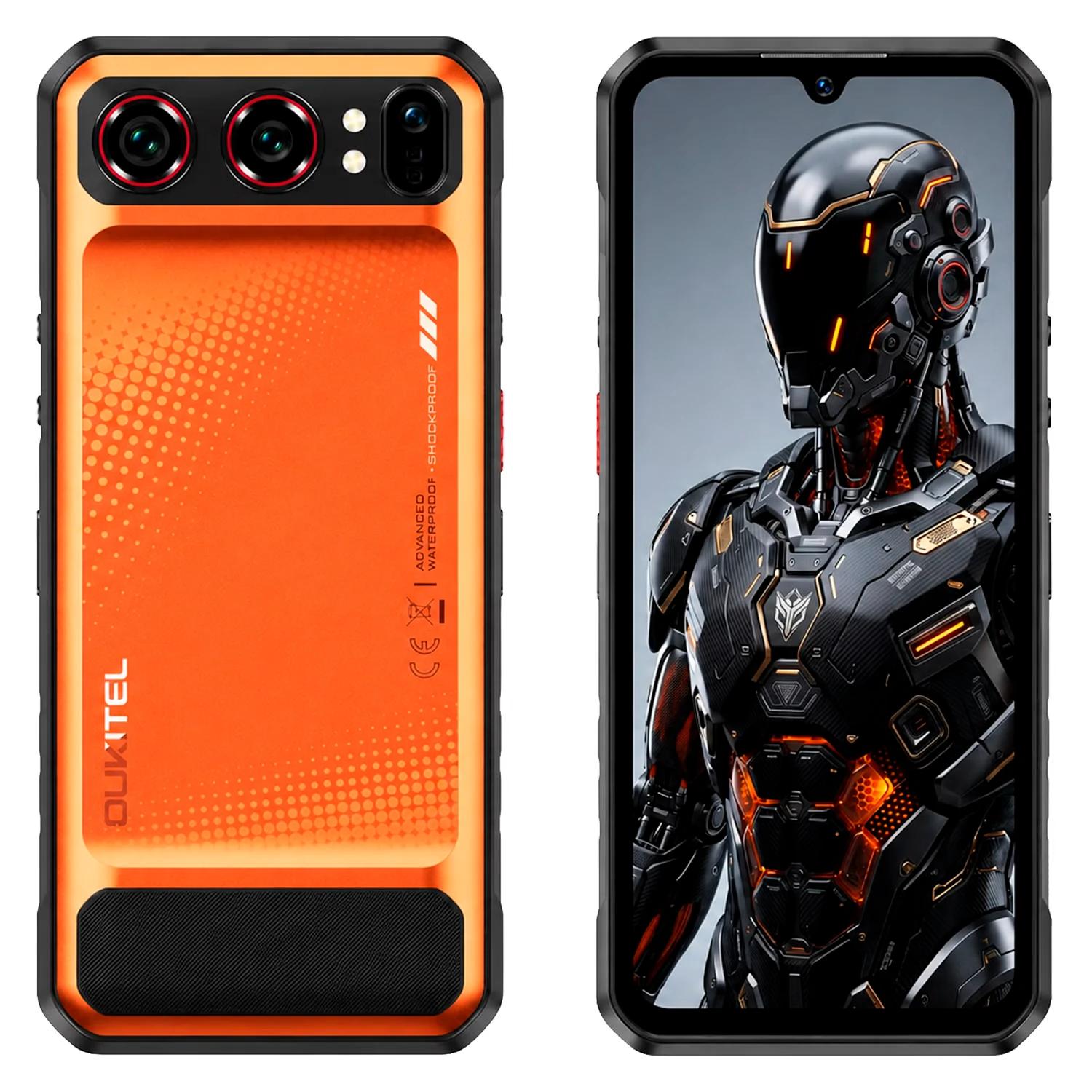 Smartphone Oukitel WP68 512GB 12GB RAM Dual SIM Pantalla 6.88" - Naranja - Imagen 4