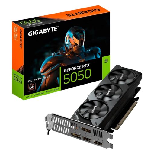 Placa De Video Gigabyte OC LOW Profile NVIDIA GeForce RTX-5050 8GB GDDR6 - GV-N5050OC-8GL