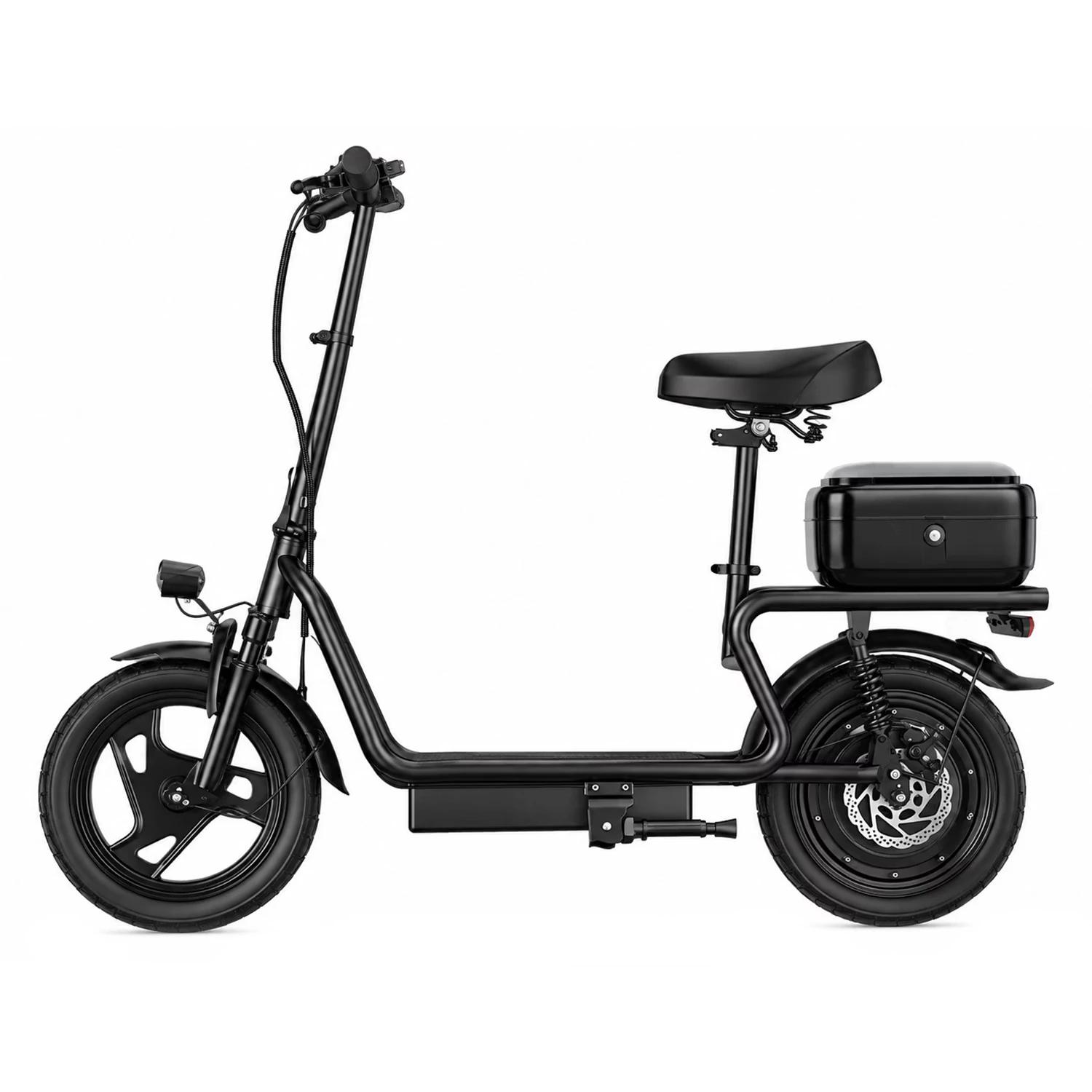 Moto Elétrica Yadea R1 14" - Preto - Imagen 2
