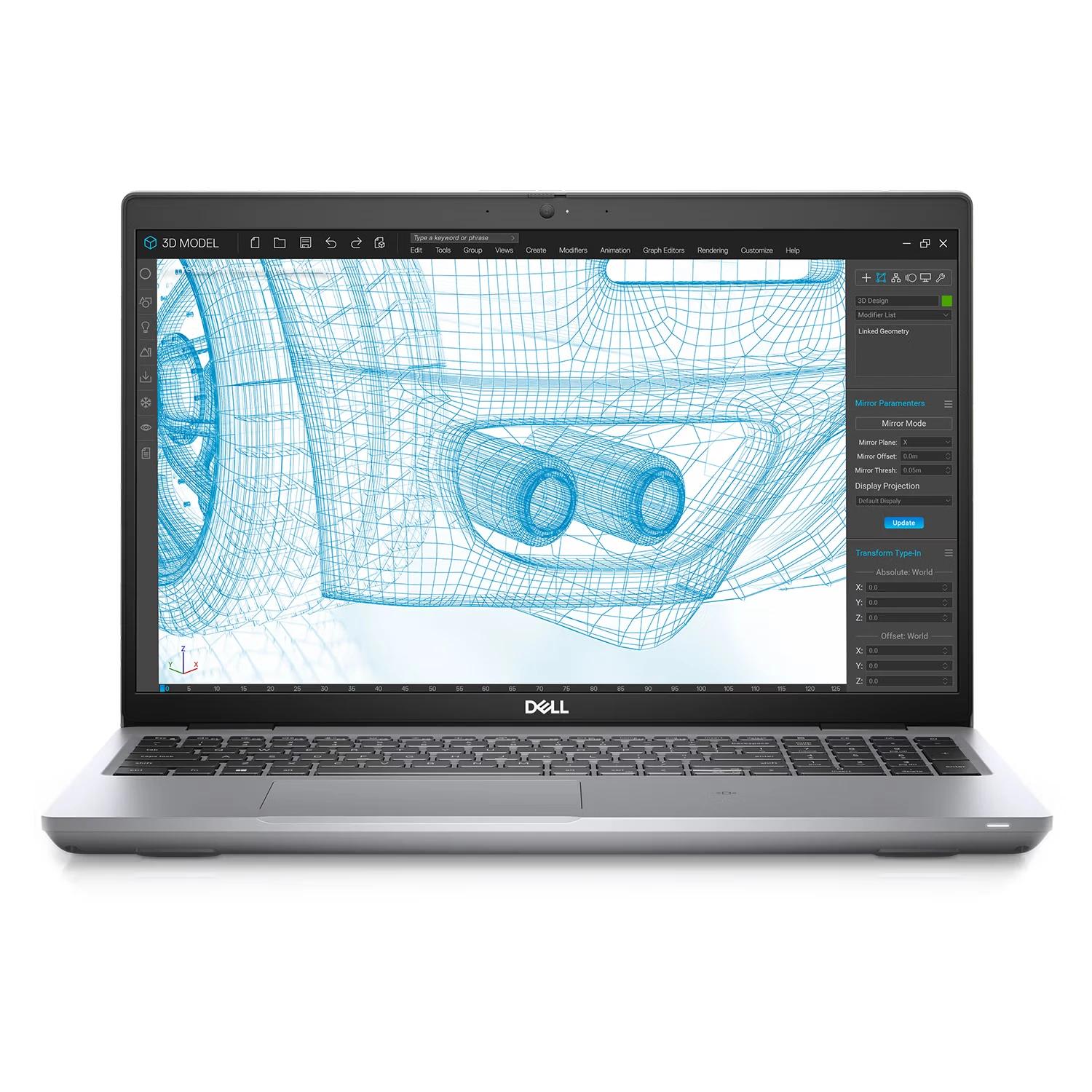 Notebook Dell Precision 3561 Intel Core i5-11500H 16GB RAM 512GB SSD Pantalla 14.6" Full HD Windows 10 Pro Inglés Negro - PRESI3561 (Refurbished)