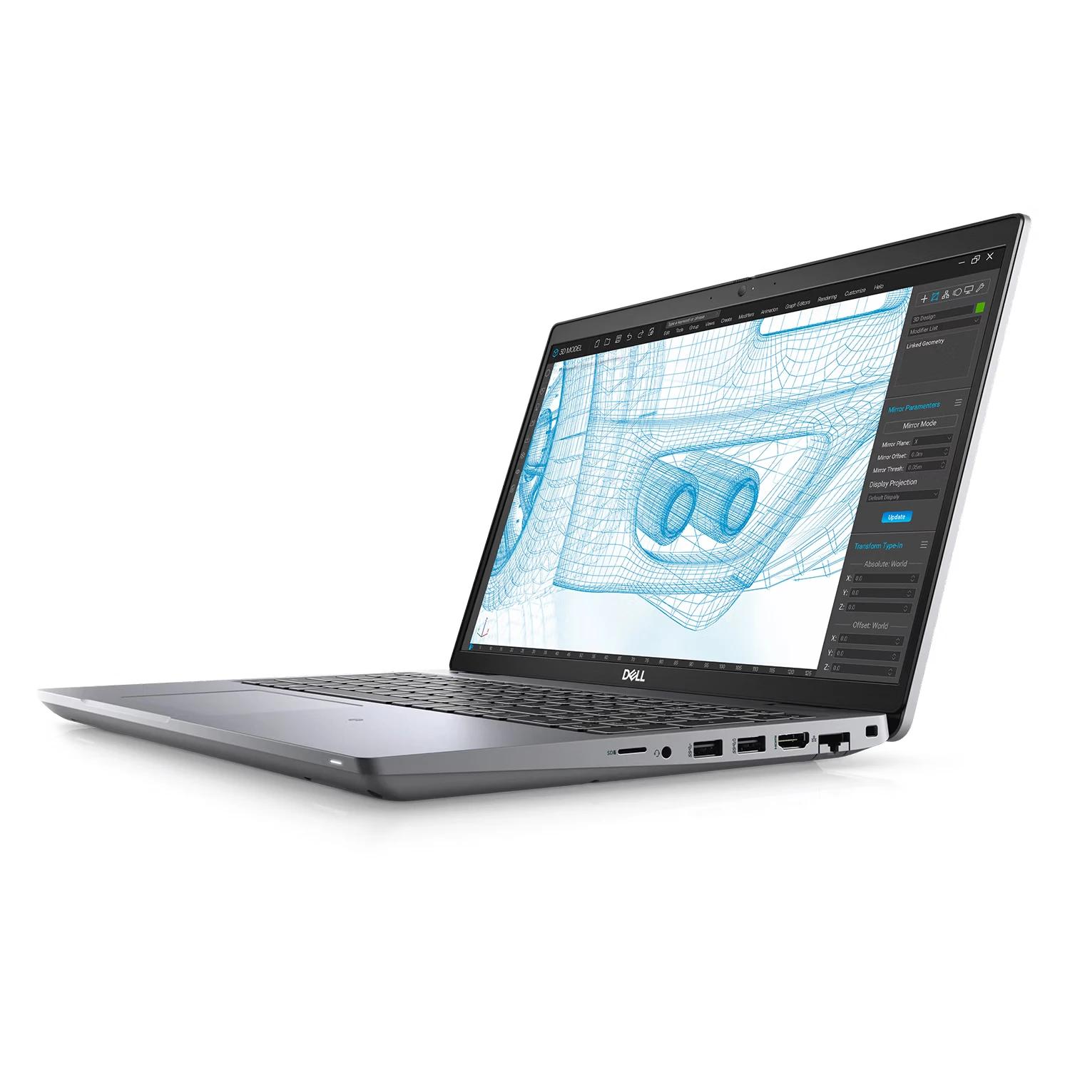 Notebook Dell Precision 3561 Intel Core i5-11500H 16GB RAM 512GB SSD Pantalla 14.6" Full HD Windows 10 Pro Inglés Negro - PRESI3561 (Refurbished) - Imagen 2
