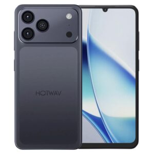 Smartphone Hotwav A17 Pro Max Global 128GB 4GB RAM Dual SIM Pantalla 6.75" - Negro