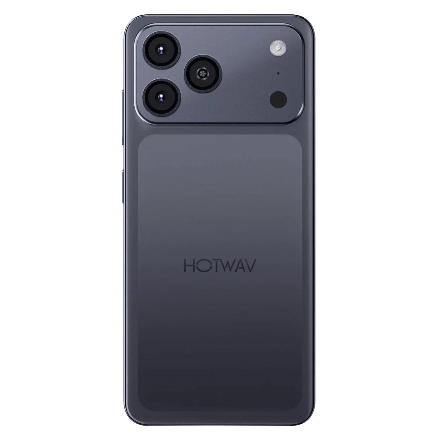 Alternative view of Smartphone Hotwav A17 Pro Max Global 128GB 4GB RAM Dual SIM Pantalla 6.75" - Negro