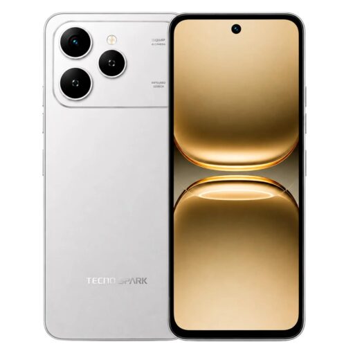 Smartphone Tecno Spark 40 KM5 256GB 8GB RAM Dual SIM Pantalla 6.67" - Gris Titanio