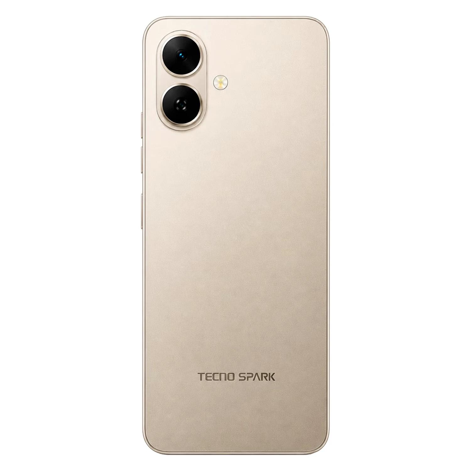 Smartphone Tecno Spark Go 2 KM4 128GB 4GB RAM Dual SIM Pantalla 6.67" - Gris Titanio - Imagen 3