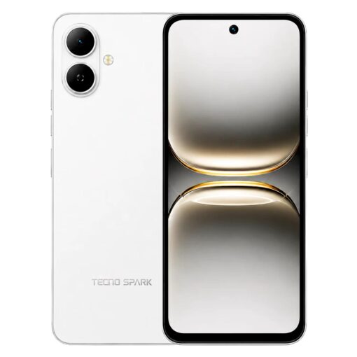 Smartphone Tecno Spark Go 2 KM4 128GB 4GB RAM Dual SIM Pantalla 6.67" - Blanco