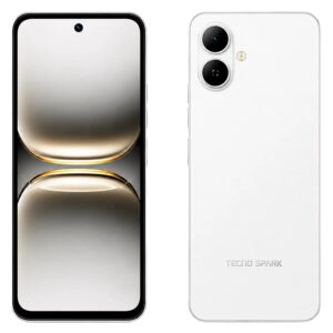 Smartphone Tecno Spark Go 2 KM4 128GB 4GB RAM Dual SIM Pantalla 6.67" - Blanco - Imagen 4