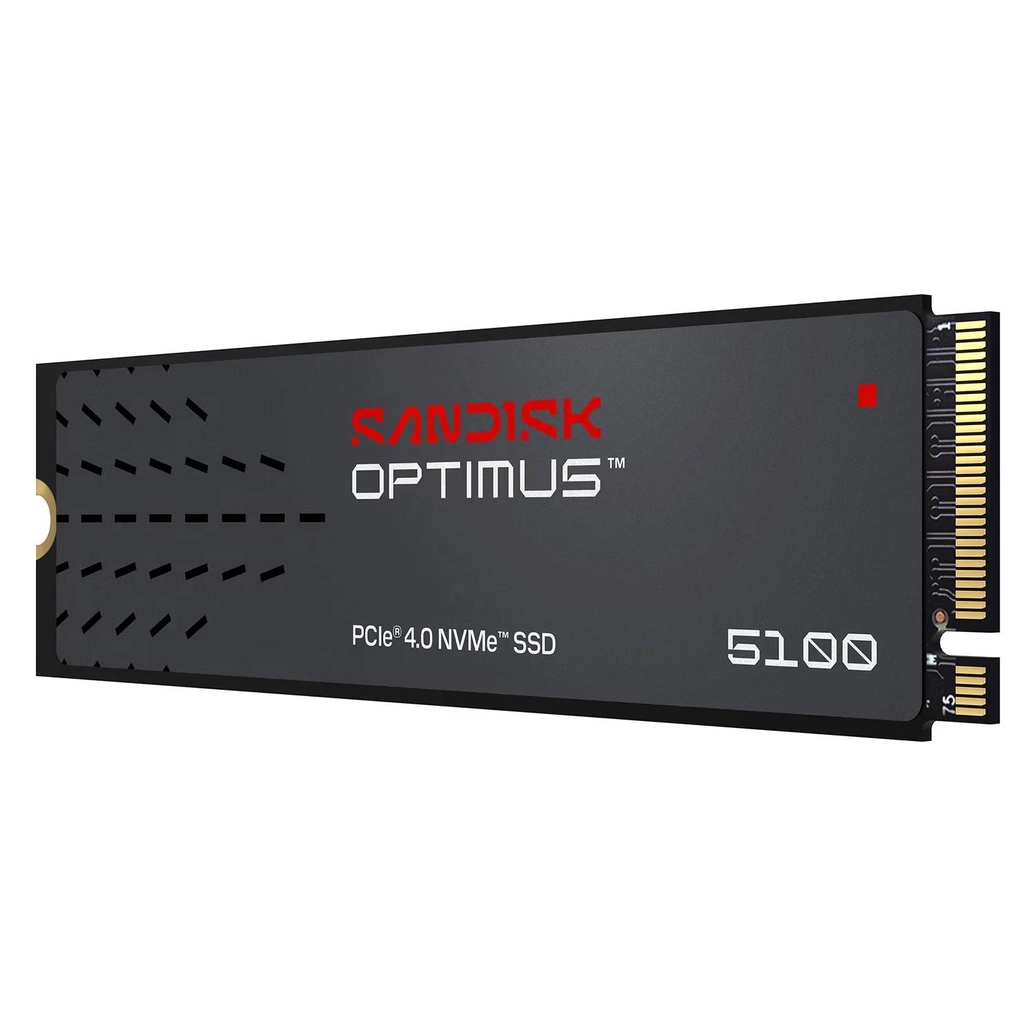 SSD M.2 SanDisk Optimus 5100 500GB NVMe PCIe 4.0 - SDSP51500GAN-000E0 - Imagen 2