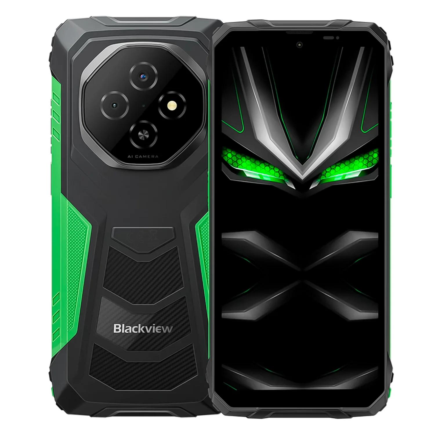 Smartphone Blackview Fort 1 256GB 6GB RAM Dual SIM Tela 6.56" - Verde