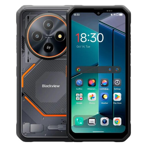 Smartphone Blackview Fort 2 128GB 8GB RAM Dual SIM Pantalla 6.56" - Negro