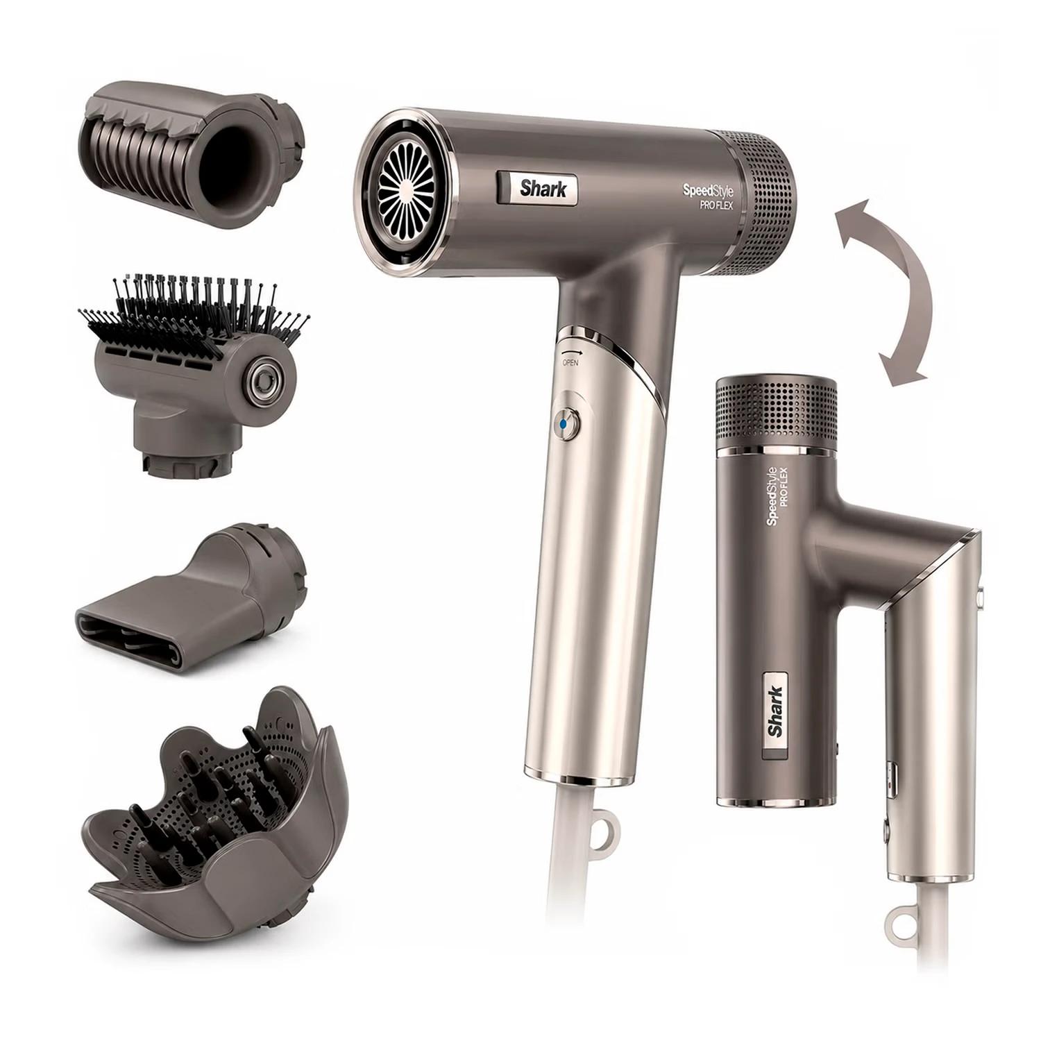 Secador De Cabelo Ninja Shark SpeedStyle Pro Flex HD542EU 1700W 220V - Plata