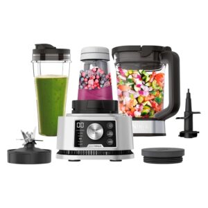 Liquidificador Ninja Foodi Power Nutri CB350EU 3 em 1 1200W 2.1L 220V - Preto