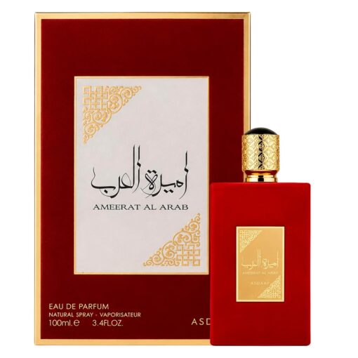 Perfume Lattafa Asdaaf Ameerat Al Arab Red Eau De Parfum Femenino 100ml