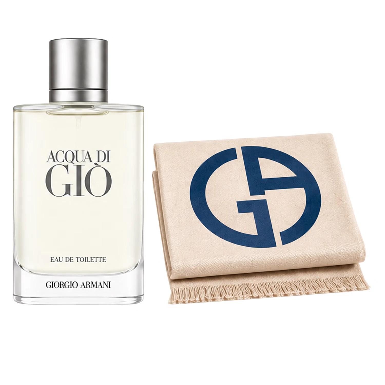 Kit Perfume Giorgio Armani Acqua Di Giò Eau de Toilette Masculino 100ml + Toalha - Imagen 3