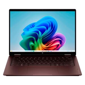 Notebook HP OmniBook X Flip AMD Ryzen AI 5-430 16GB RAM 512GB SSD Pantalla 14" 2K Touch Windows 11 Inglés Marrón - 14-KC0003DX